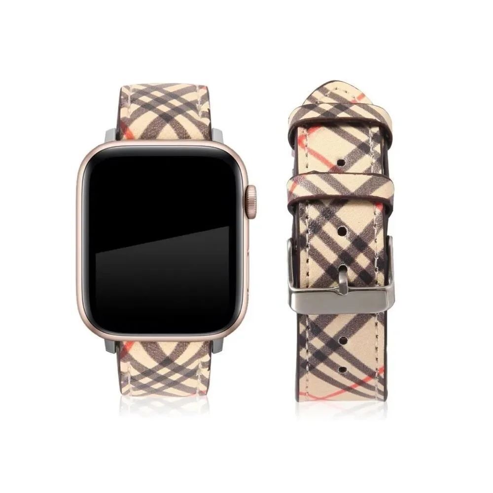 Leather Band Compatible with Apple Watch
